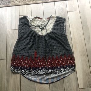 Women's Rewind xl bohemian patterned tank top